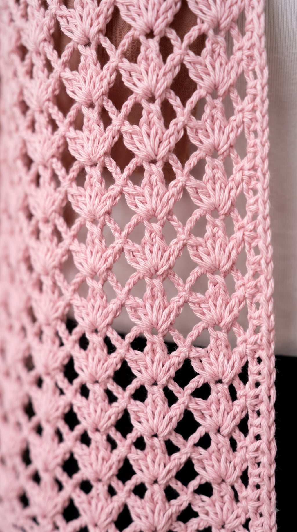 Kyoto Blossom Crochet Shrug