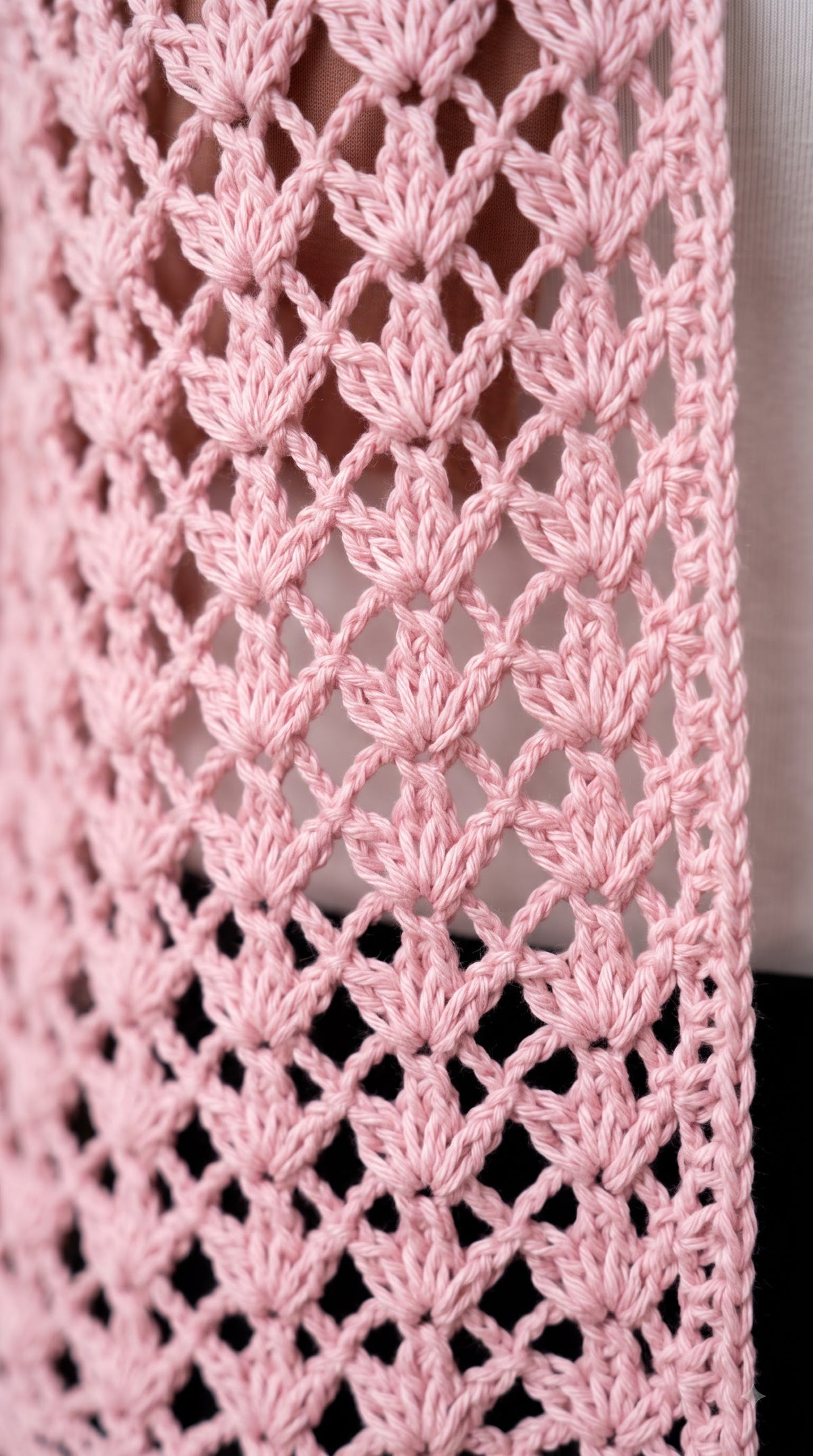 Kyoto Blossom Crochet Shrug