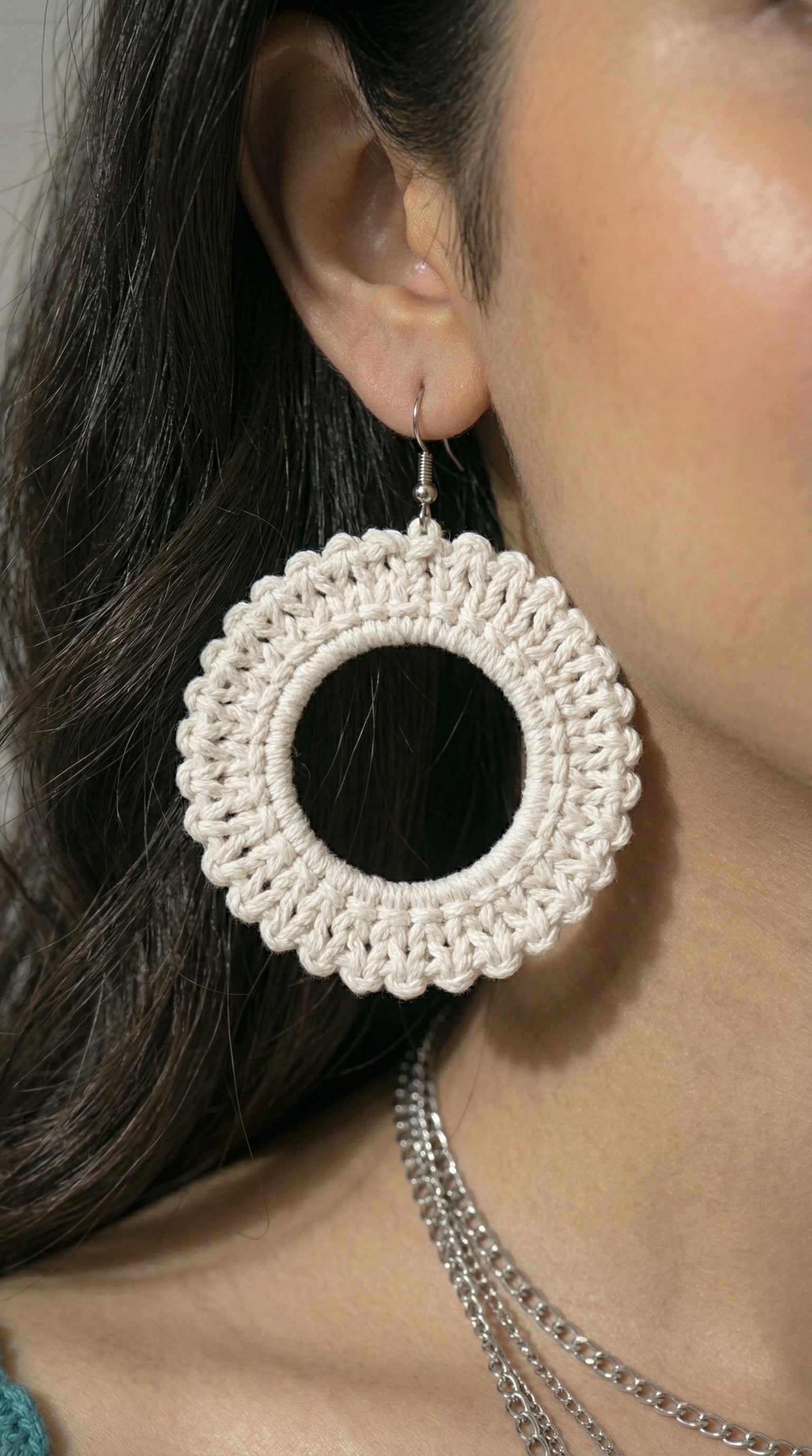 Koh Samui Crochet Set with Earrings