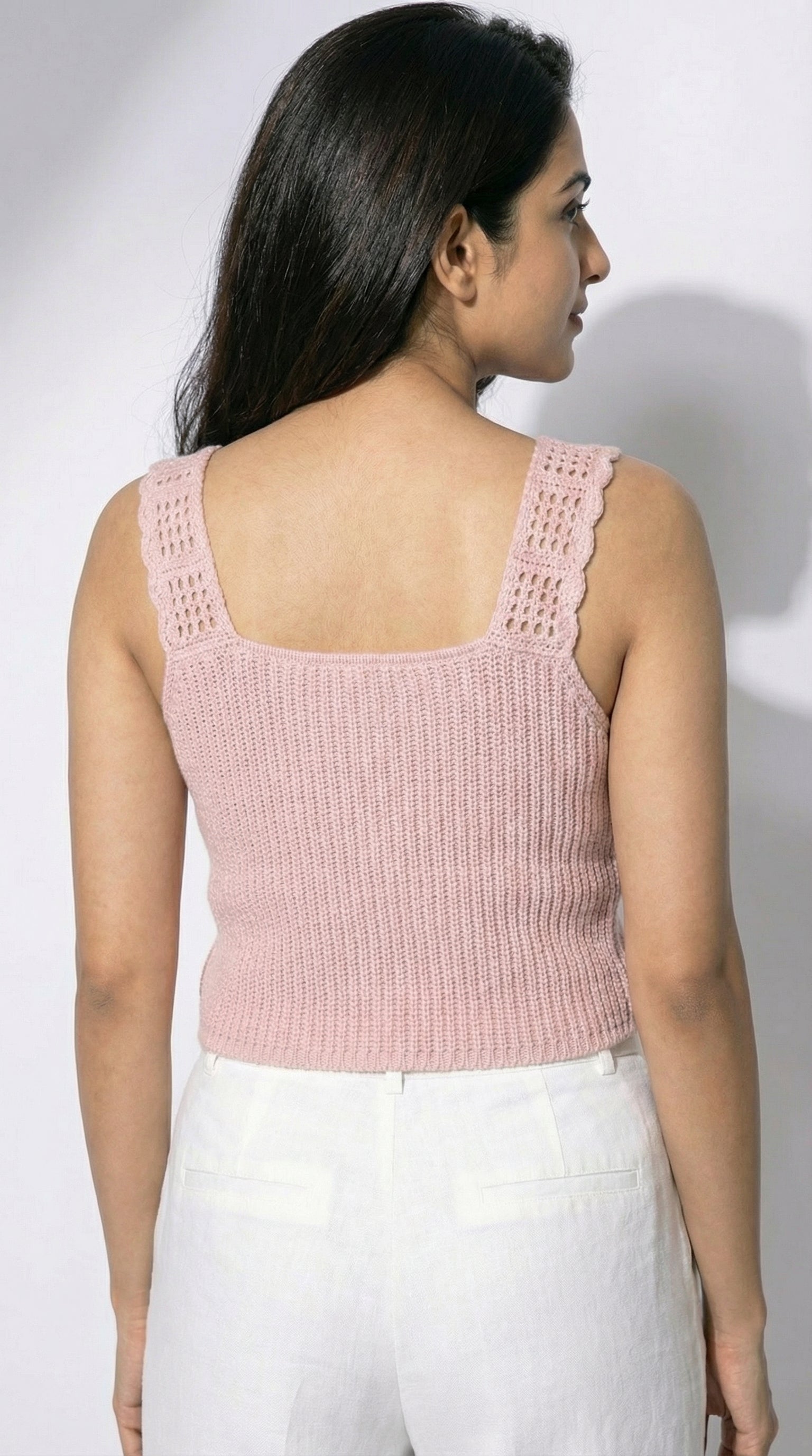 Lisbon Crochet Tank Top