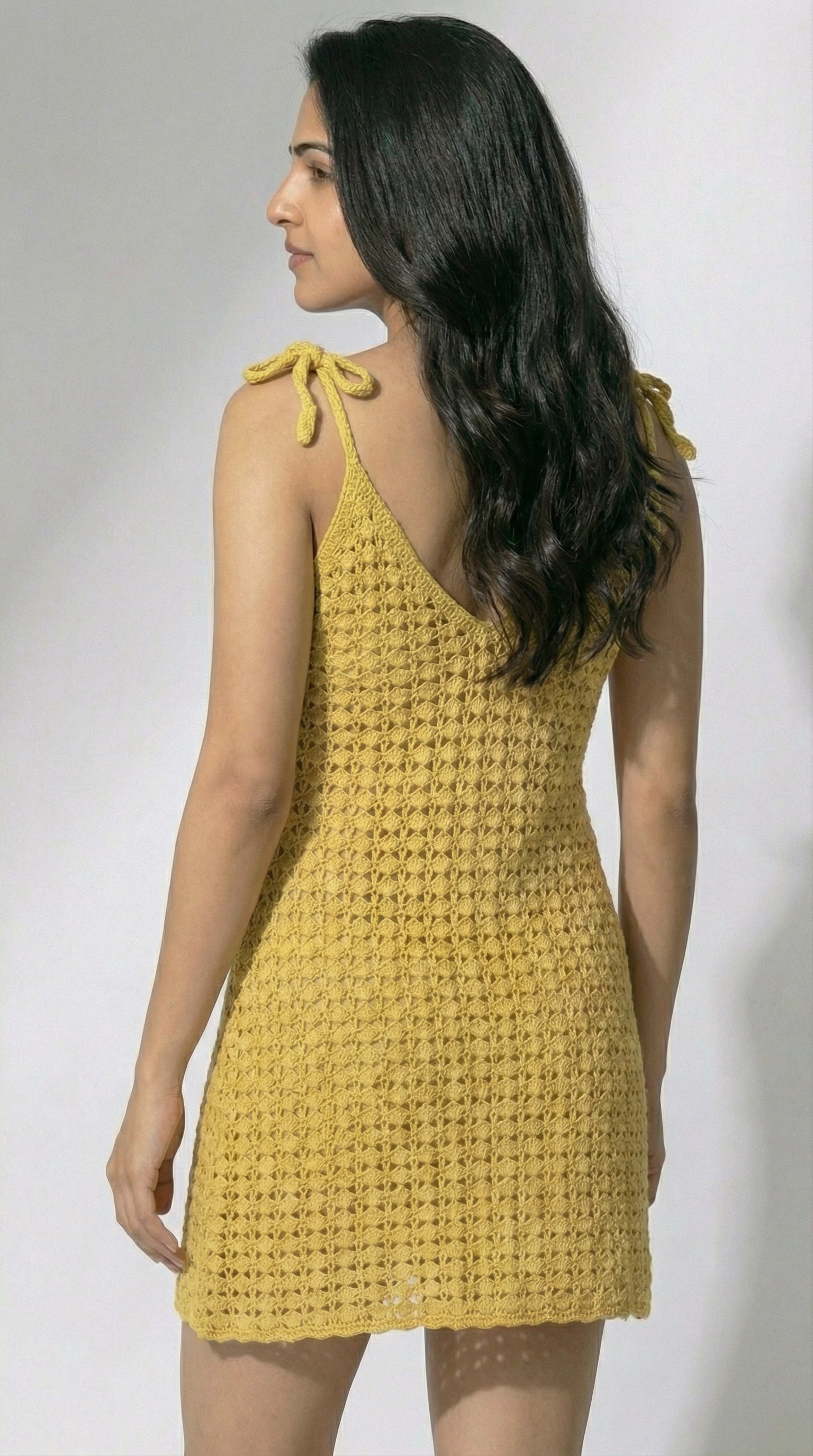 Capri Crochet Mini Dress
