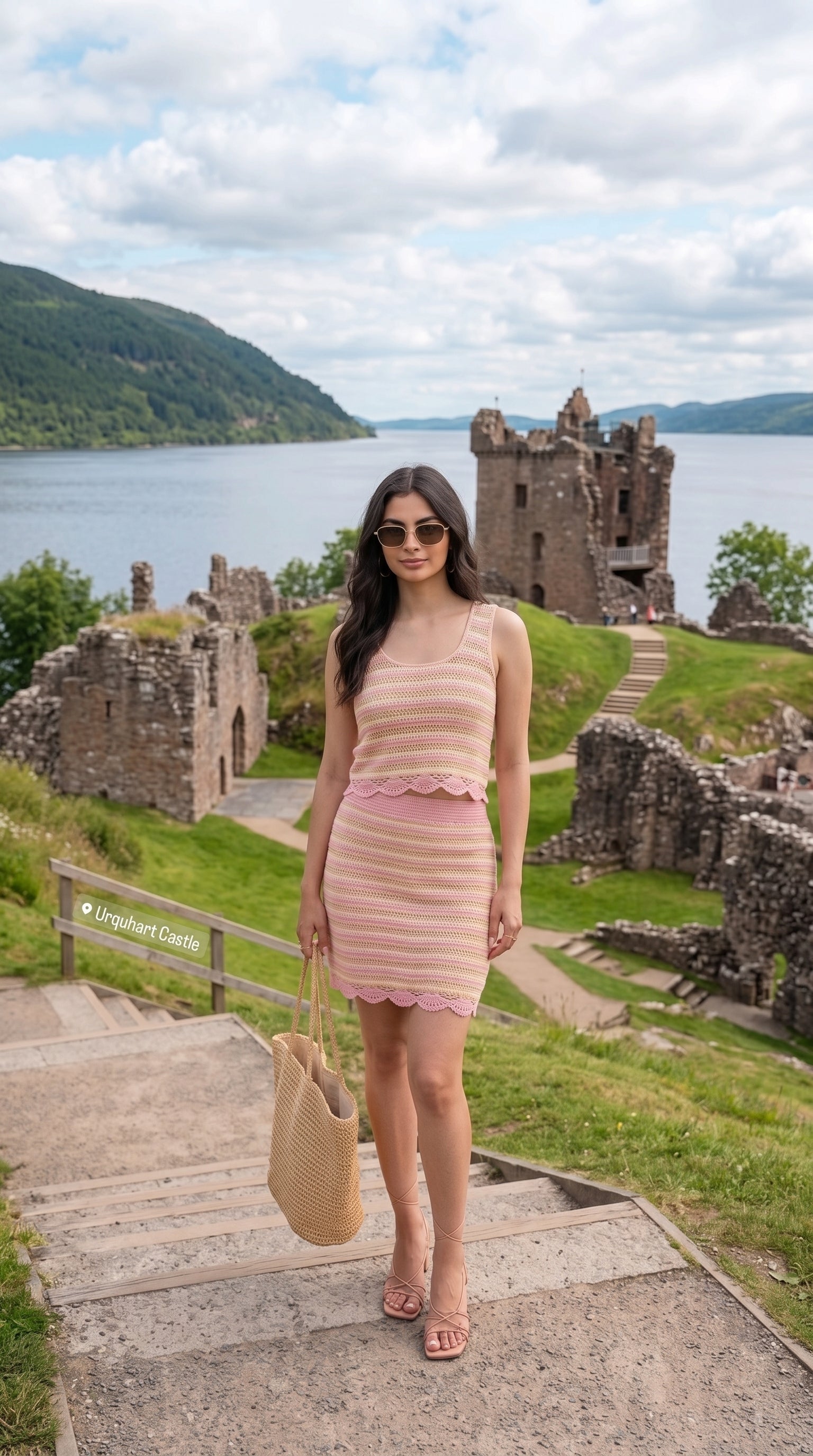 Lumière Coastal Skirt Set