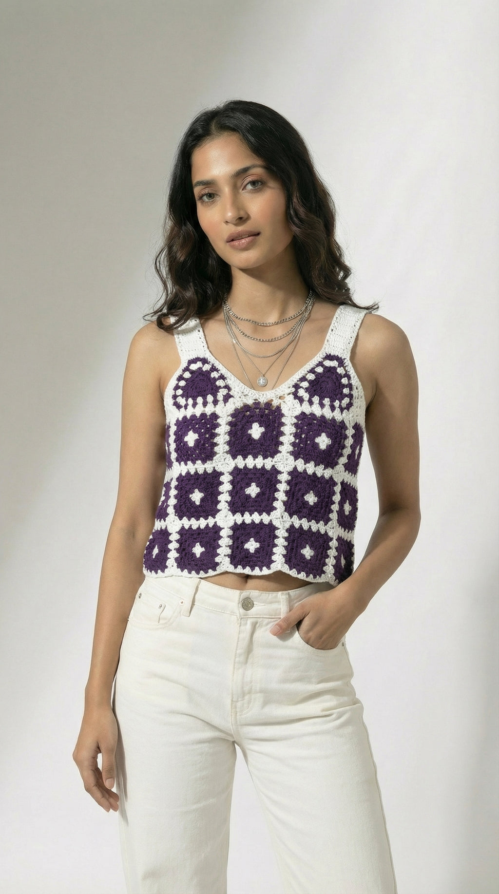 Palermo Crochet Crop Top