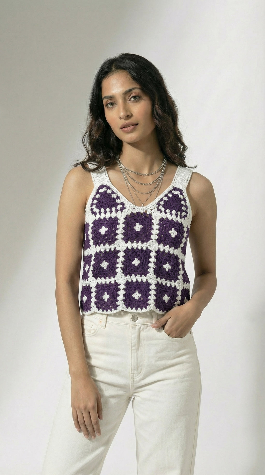 Palermo Crochet Crop Top