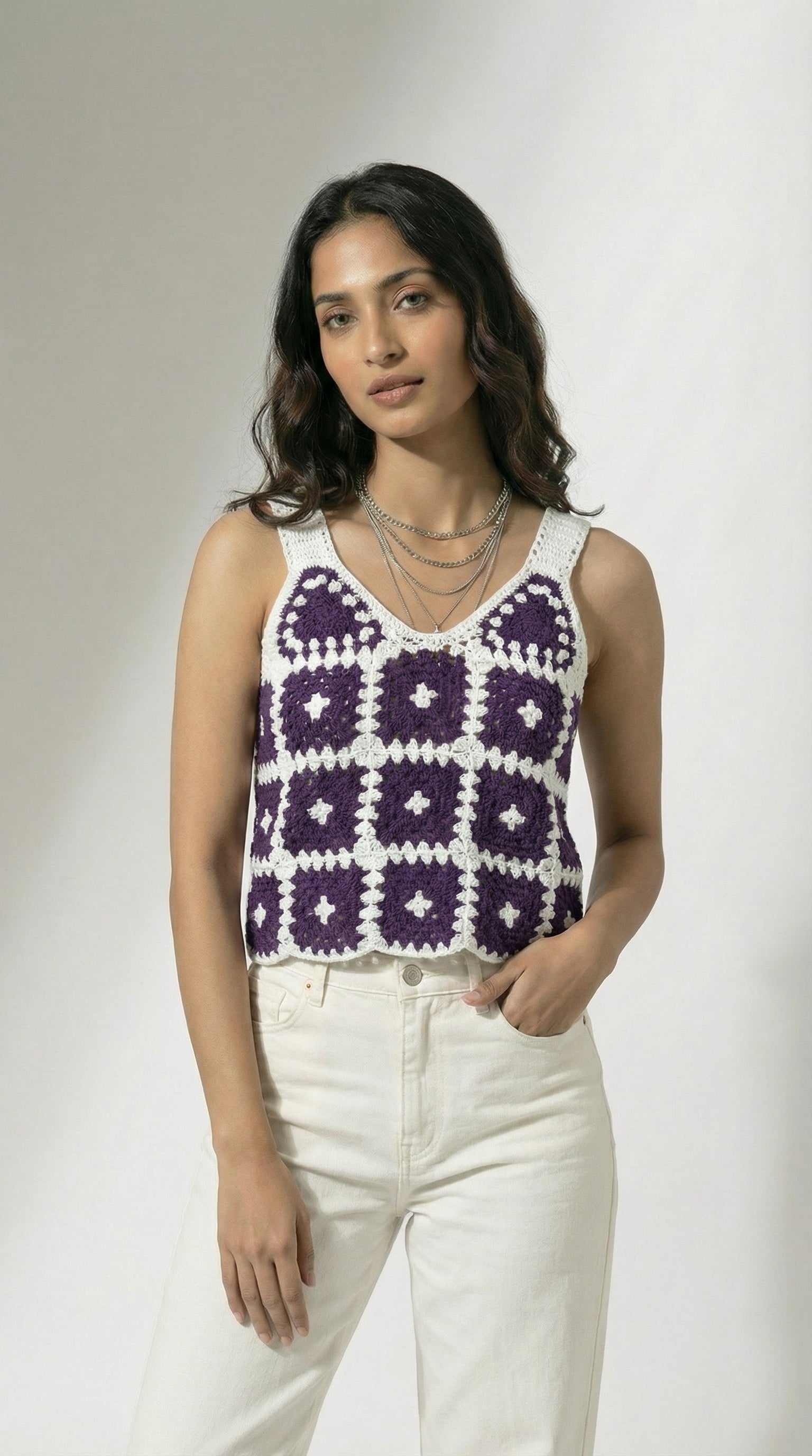 Palermo Crochet Crop Top