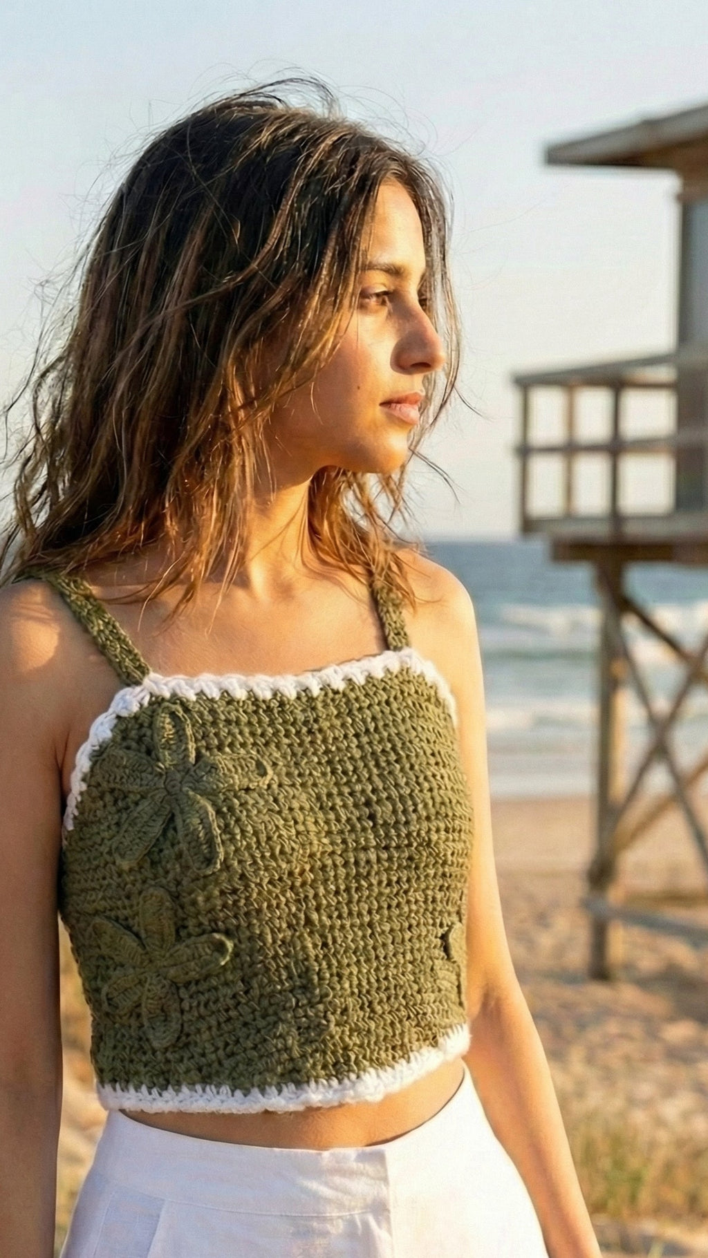 Tuscany Crochet Top