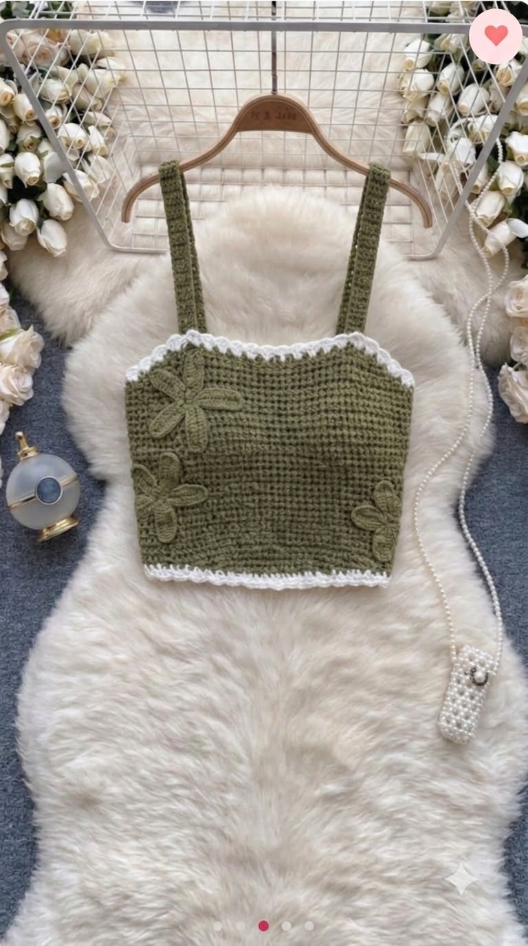 Tuscany Crochet Top