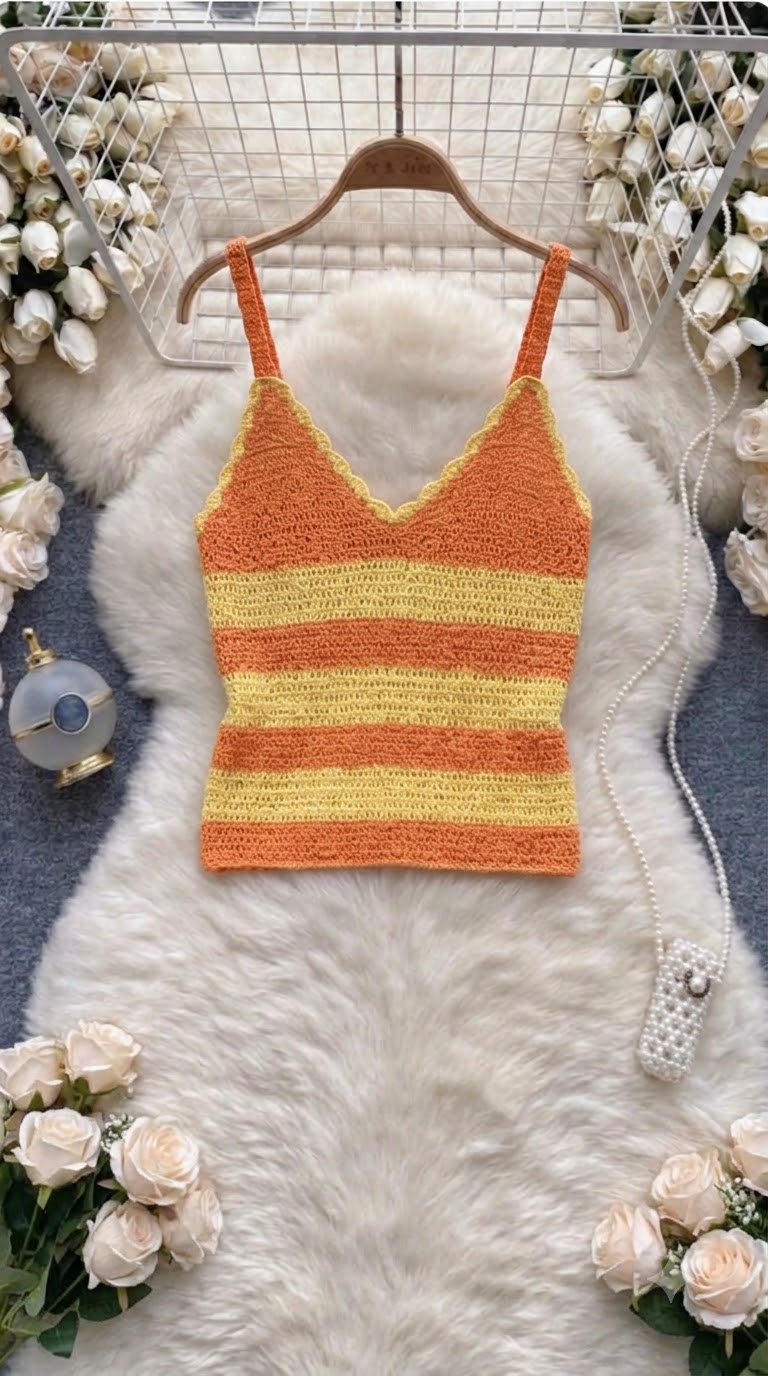 Valencia Crochet Top