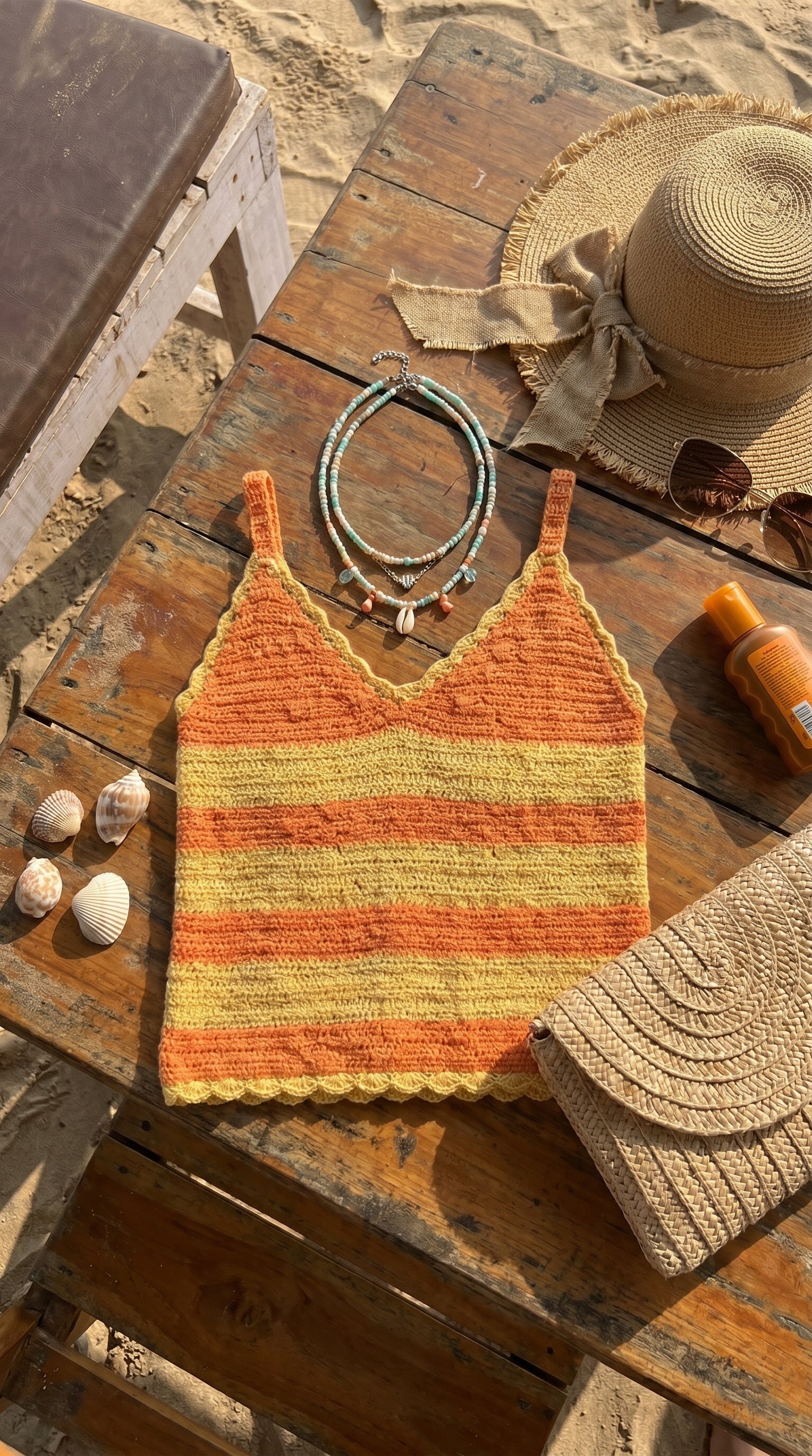 Valencia Crochet Top