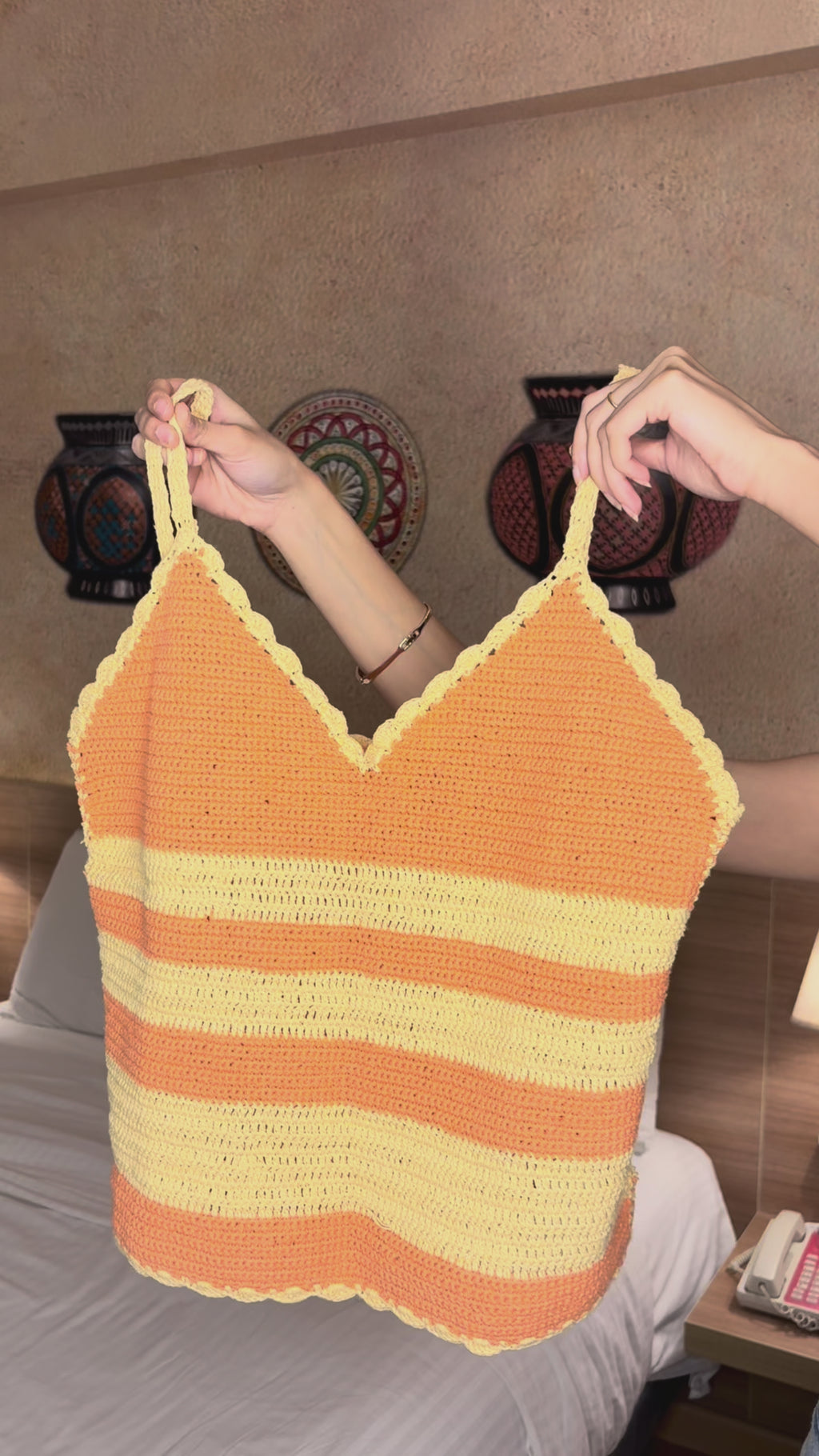Valencia Crochet Top