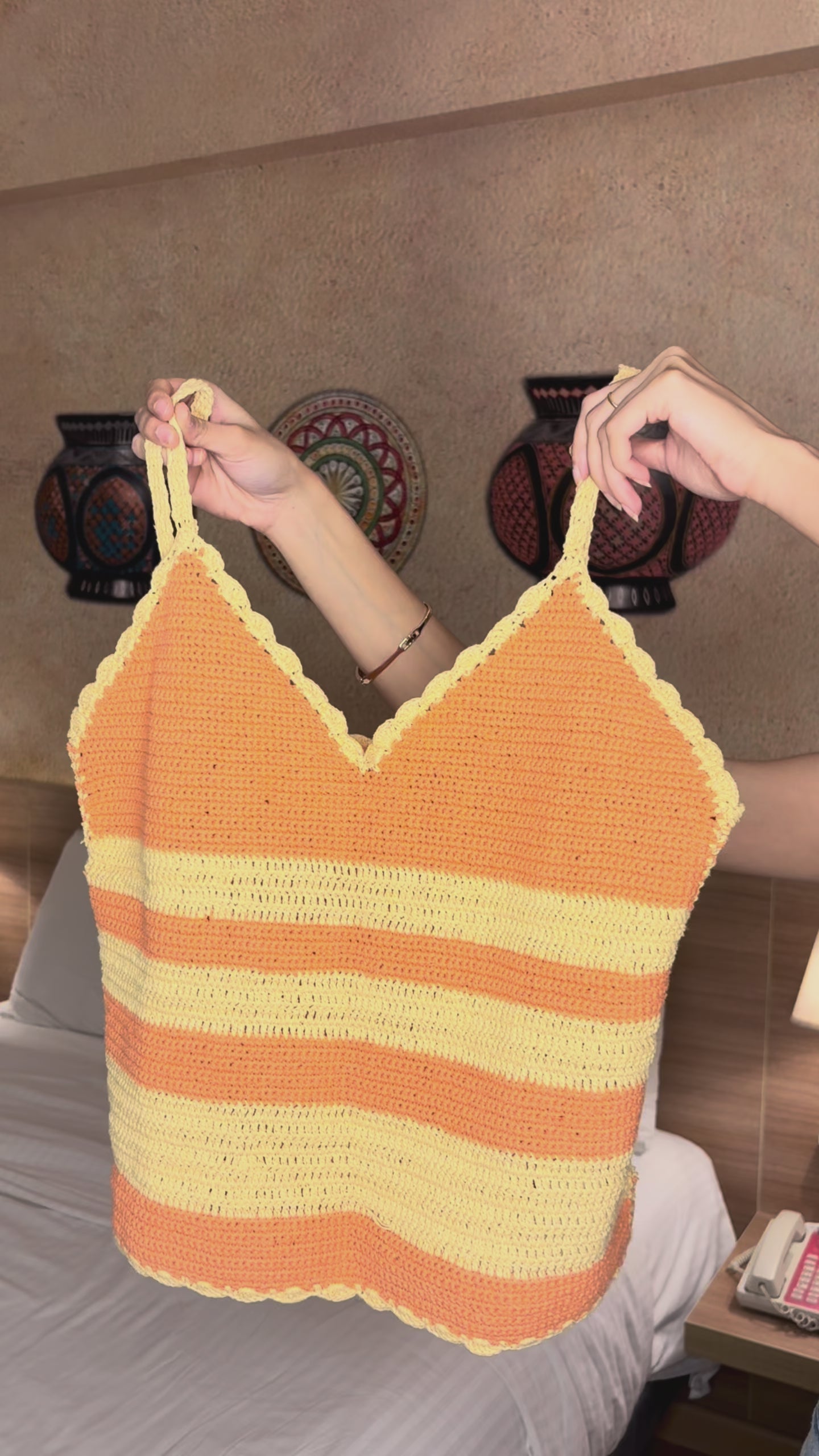 Valencia Crochet Top