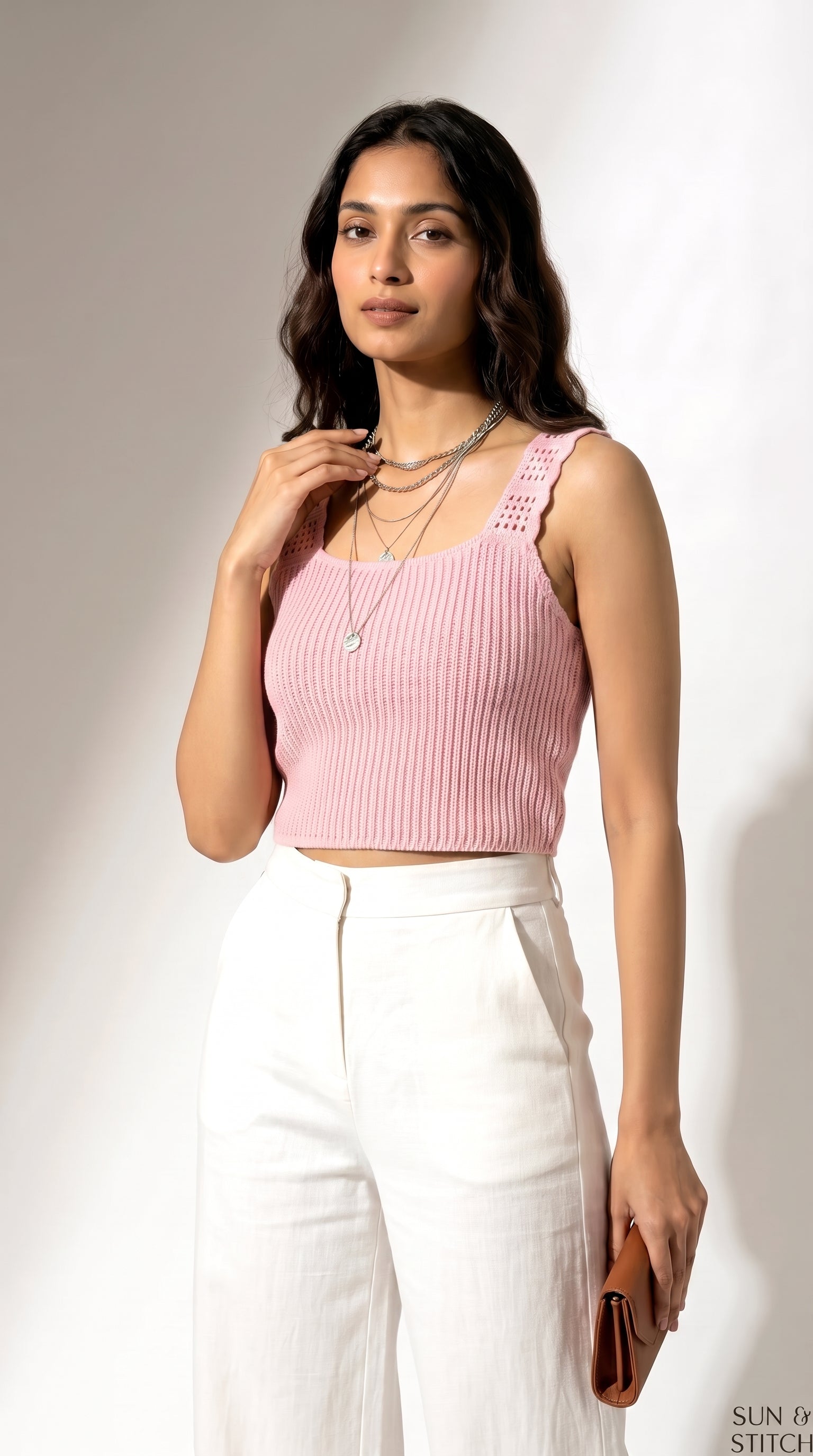 Lisbon Crochet Tank Top