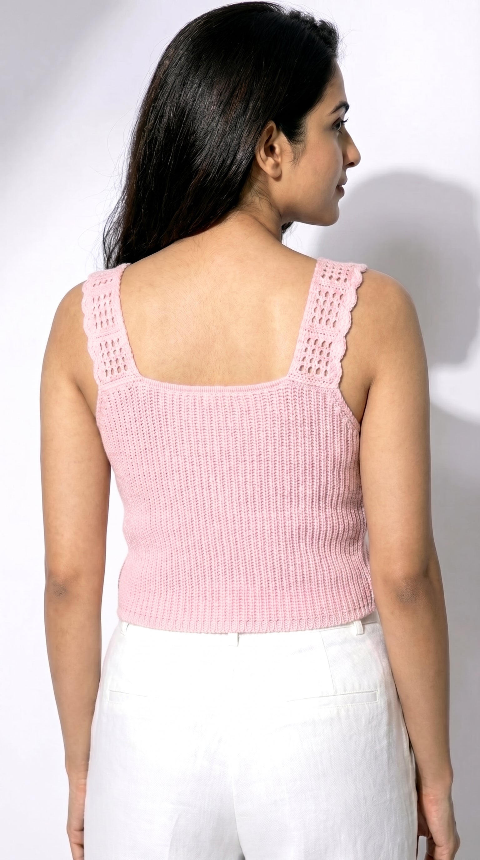 Lisbon Crochet Tank Top