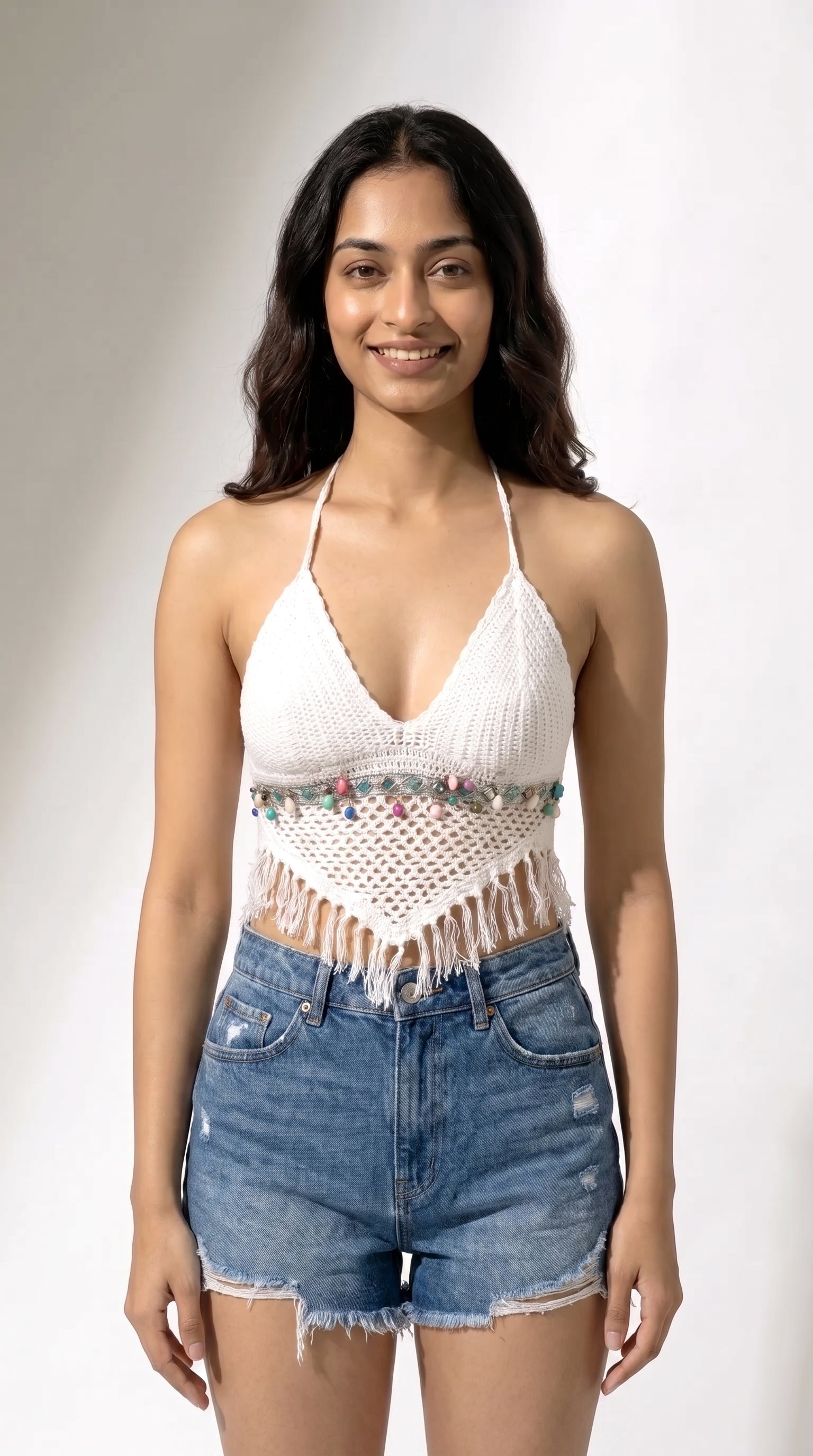 Nomad Fringe Crochet Bralette