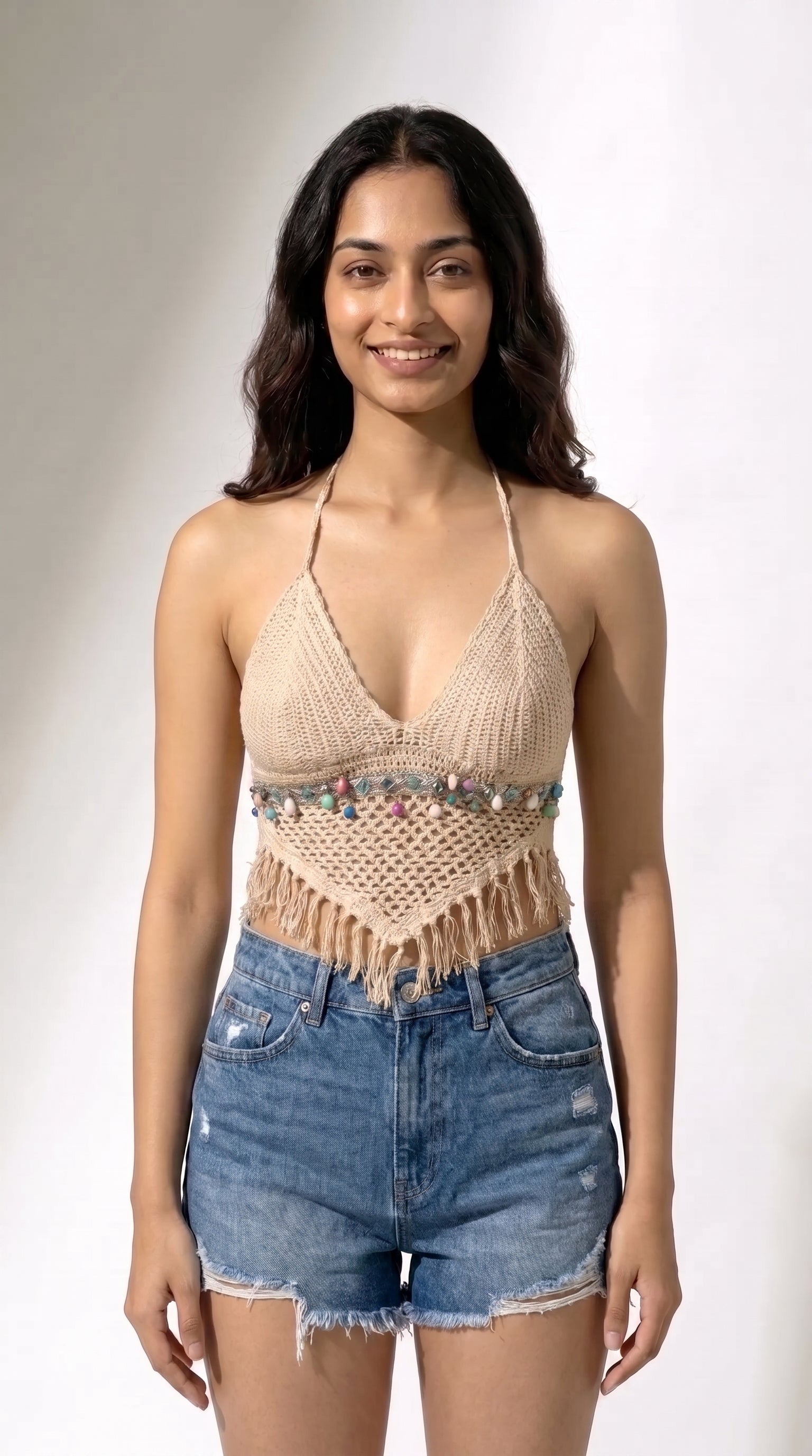 Nomad Fringe Crochet Bralette