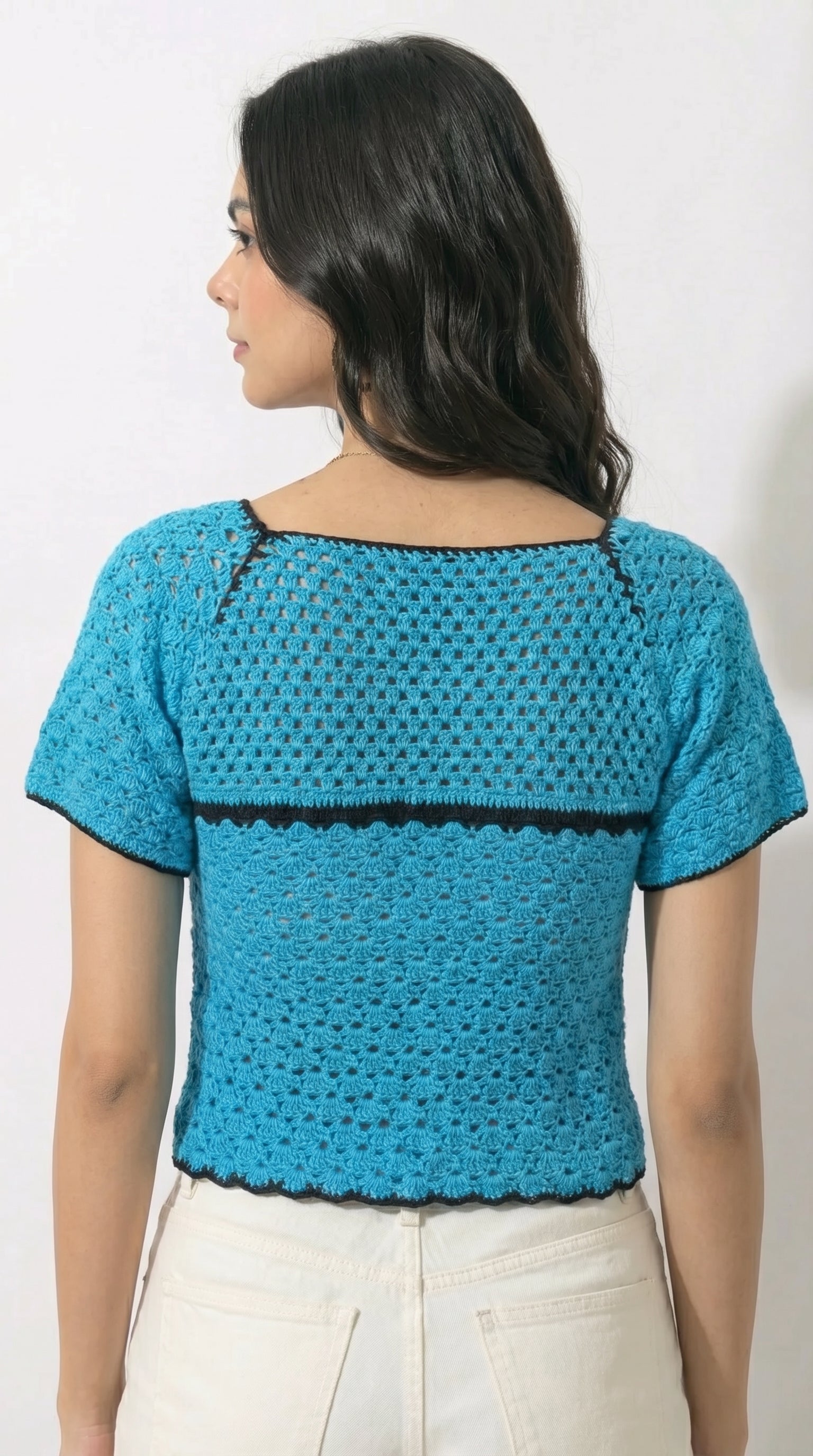Menton Crochet Top