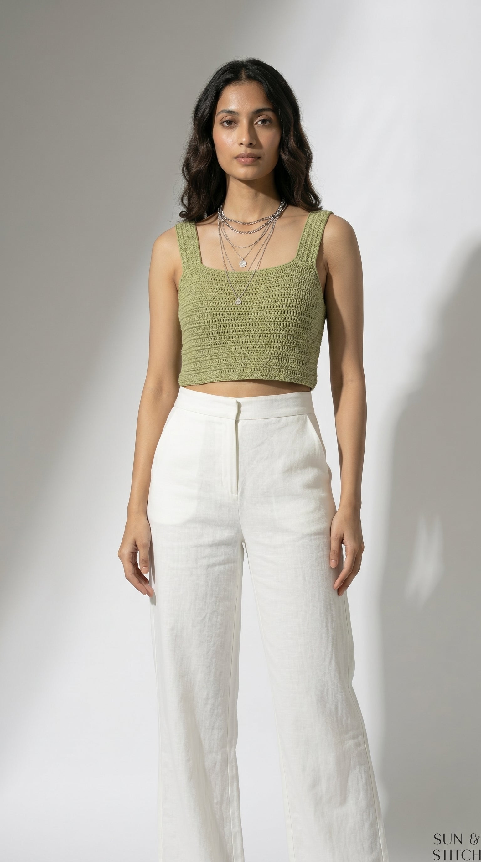 Deia Crochet Top