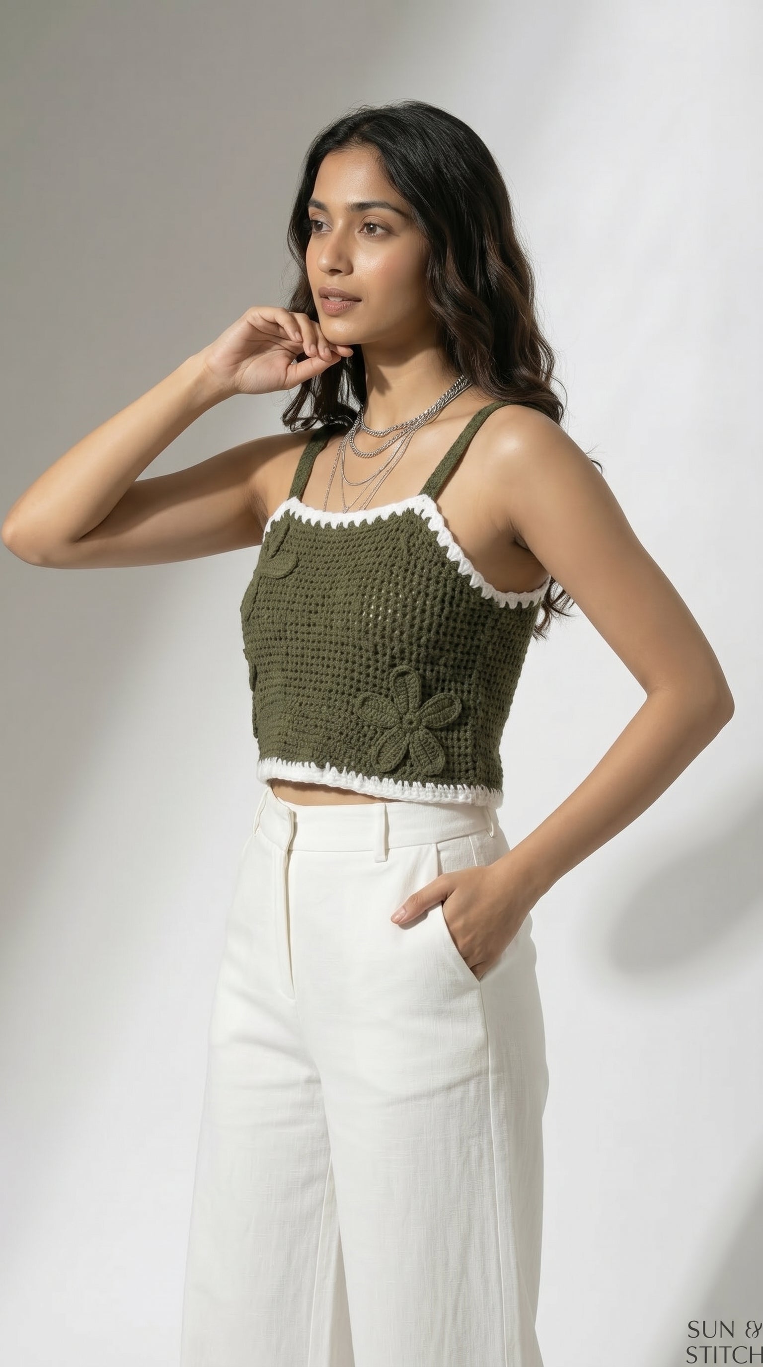 Tuscany Crochet Top