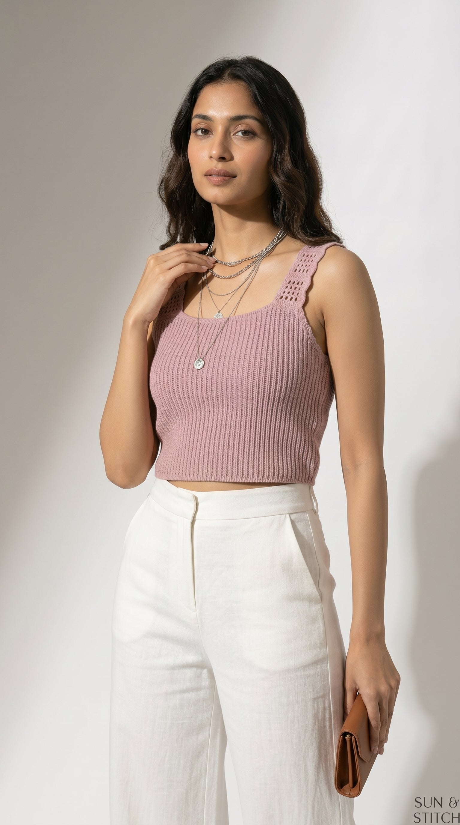 Lisbon Crochet Tank Top